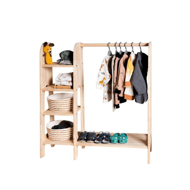 MandreleKids Kledinkast Naturel