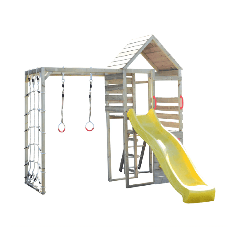 Wendi Toys Klimtorenset Met Gymbevestiging Geel