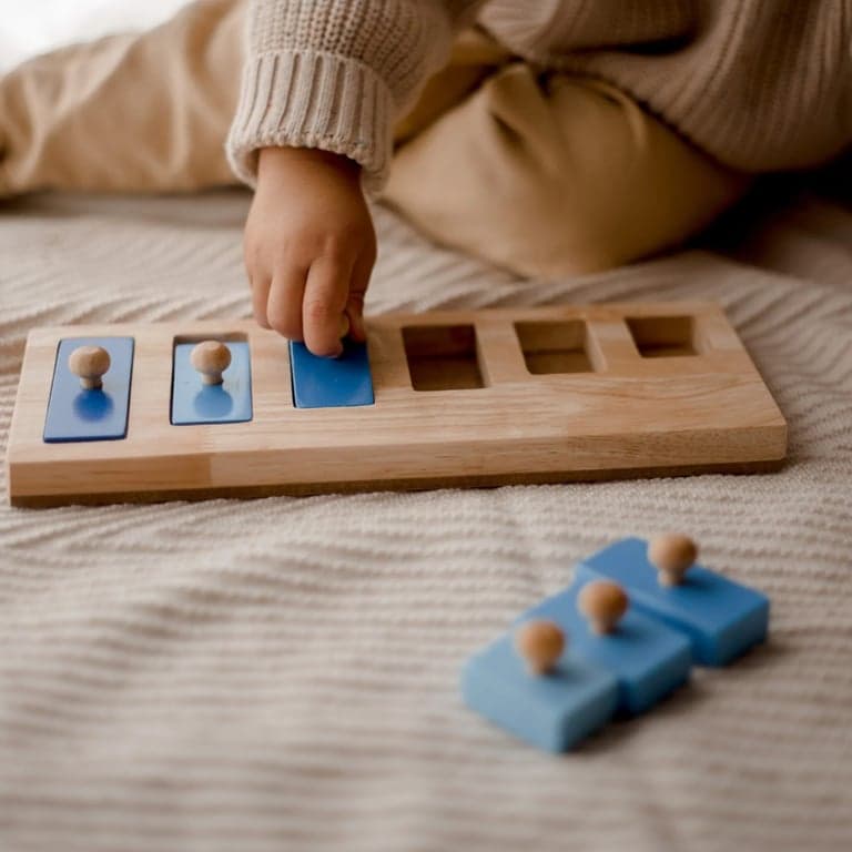 QToys Korte Lange Knop Puzzel