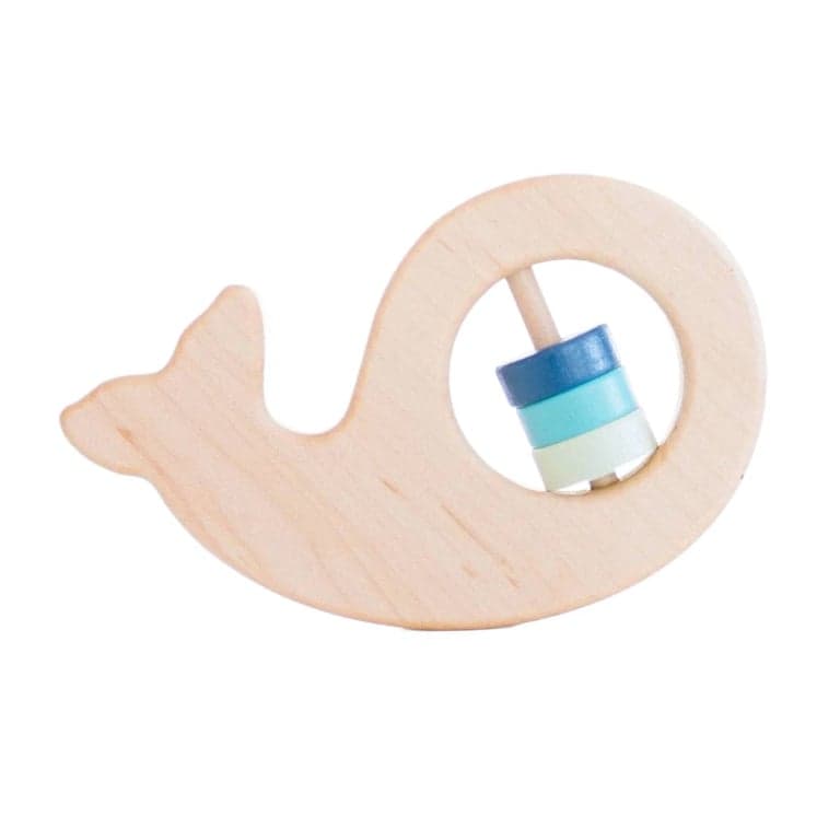 Bannor Toys Baby Rammelaar Walvisgolven