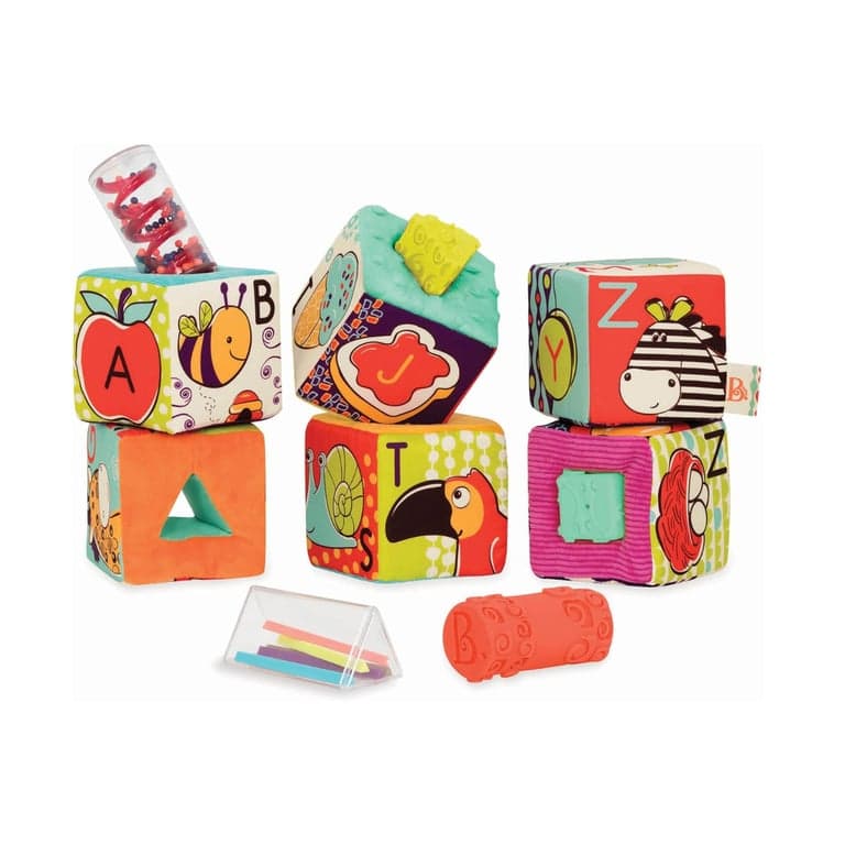 B. toys Zachte Stoffen Bouwstenen