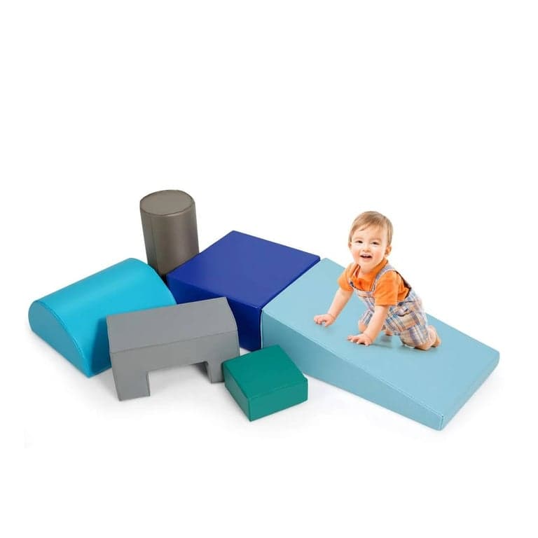 Costzon 6-Delige Kruip-en-Klim Schuim Speelset Voor Kinderen