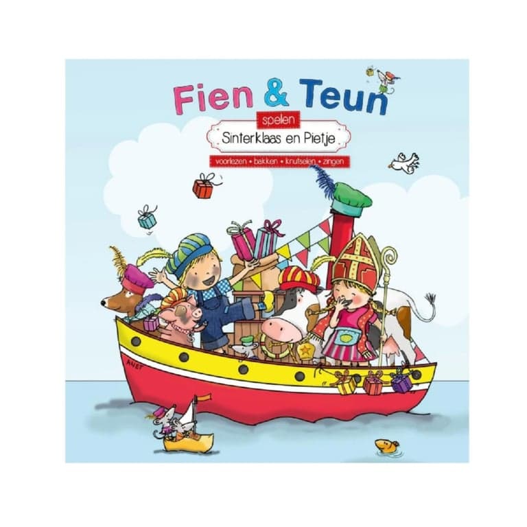 Fien en Teun Spelen Sinterklaas en Pietjes