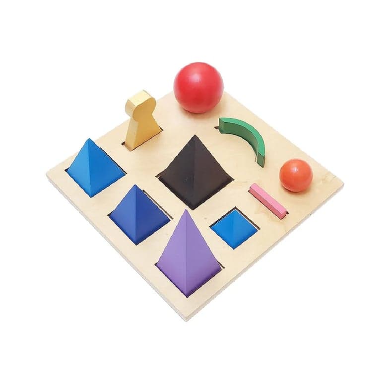 Pink Montessori Stevige Grammaticasymbolen Met Uitgesneden Dienblad