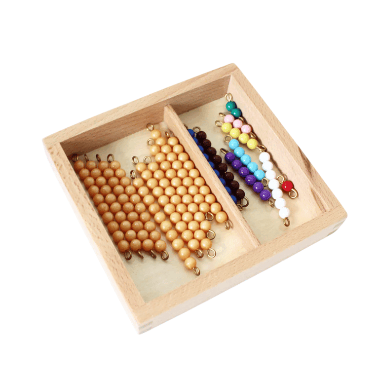 Pink Montessori Kralendozen 11-19