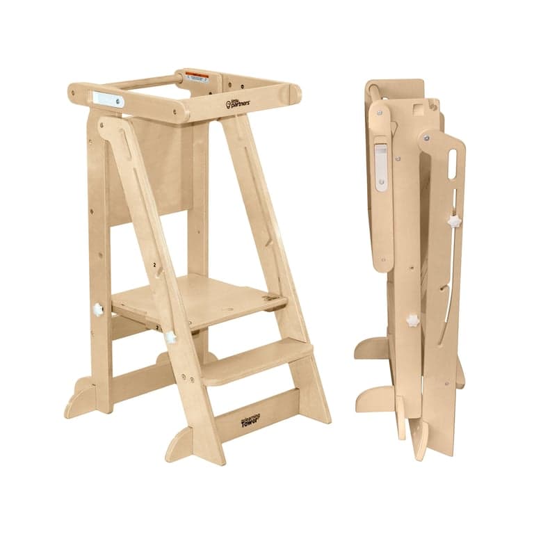 Little Partners Leren Vouwen Leertoren Naturel