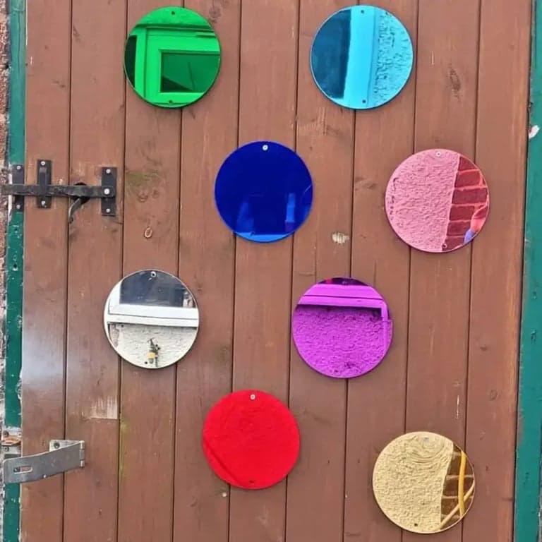 Kelz Kreationz Set Regenboogcirkel Sensorische Spiegels