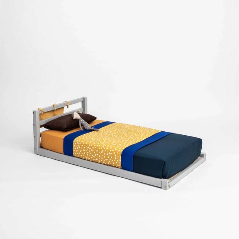 Sweet Home From Wood Vloerbed Tweepersoons Grijs