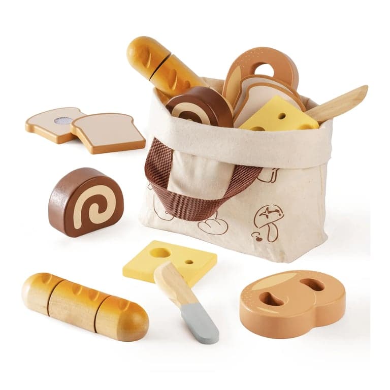 Robud Houten Snij-Eetset Desserts