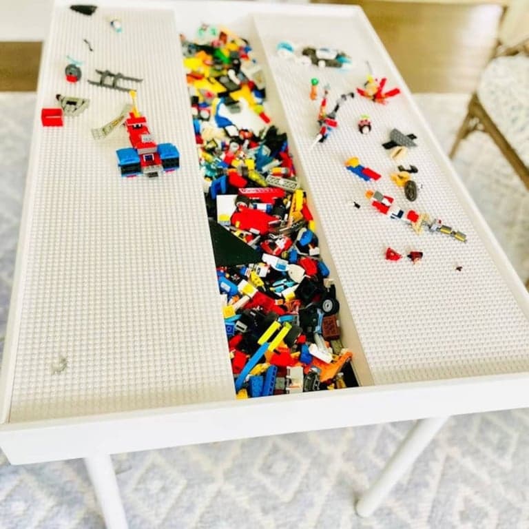 TheQueenOfGamesRSG Activiteitentafel Standaard Wit 73,7 cm Hoog Geen Bovenblad