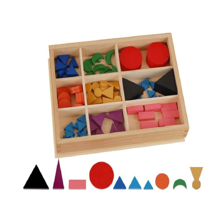 Kid Advance Montessori Basis Houten Taalsymbolen met Kistje