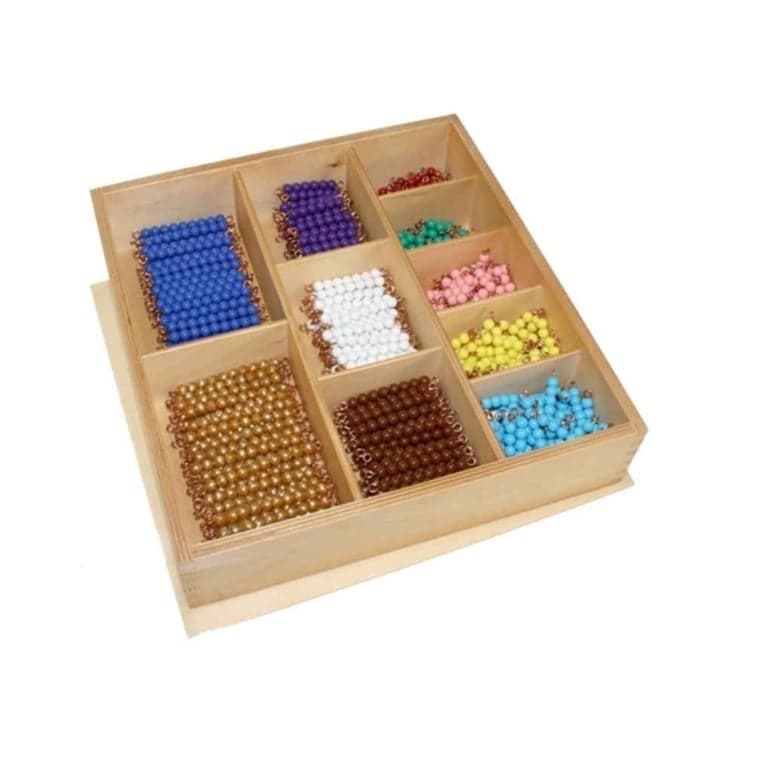 Alison's Montessori Decanomiale Kralendoos Complete Set Premium Kwaliteit