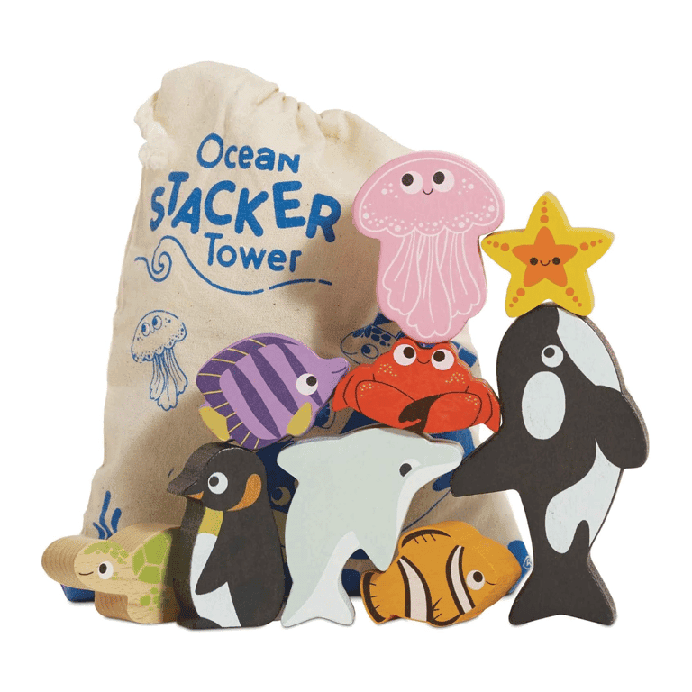 Le Toy Van Ocean Stapelaar Toren & Tas