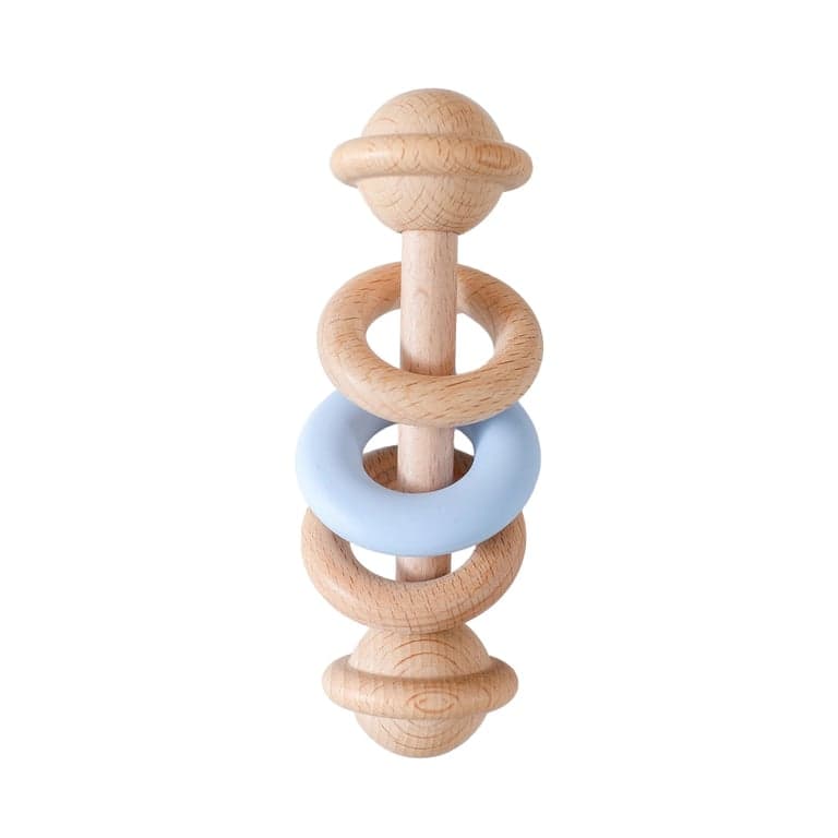 Wonder Space Baby Rammelaar Blauw