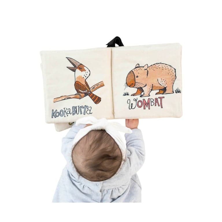 Finch & Folk Aquarel Aussie Dieren Knisperboek