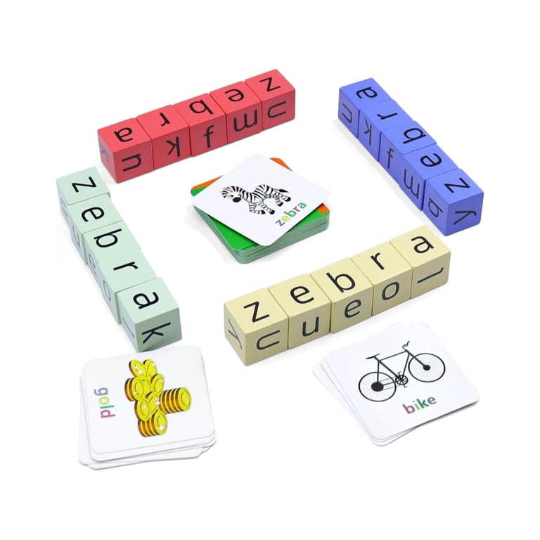Humerry Woordspel Houten Kruiswoord Raadsel Spelling Puzzel (Engelstalig)