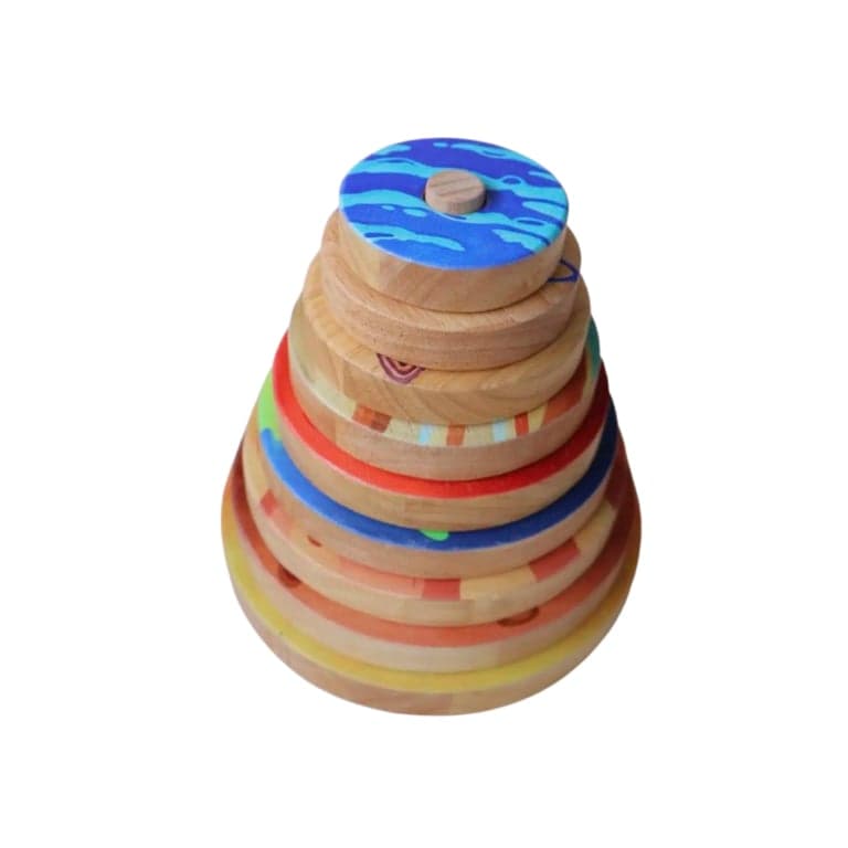 QToys Ringstapelaar Planeten