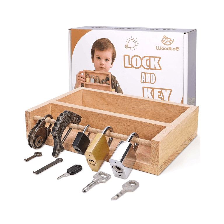 Woodtoe Slot en Sleutel Set 5-Delig