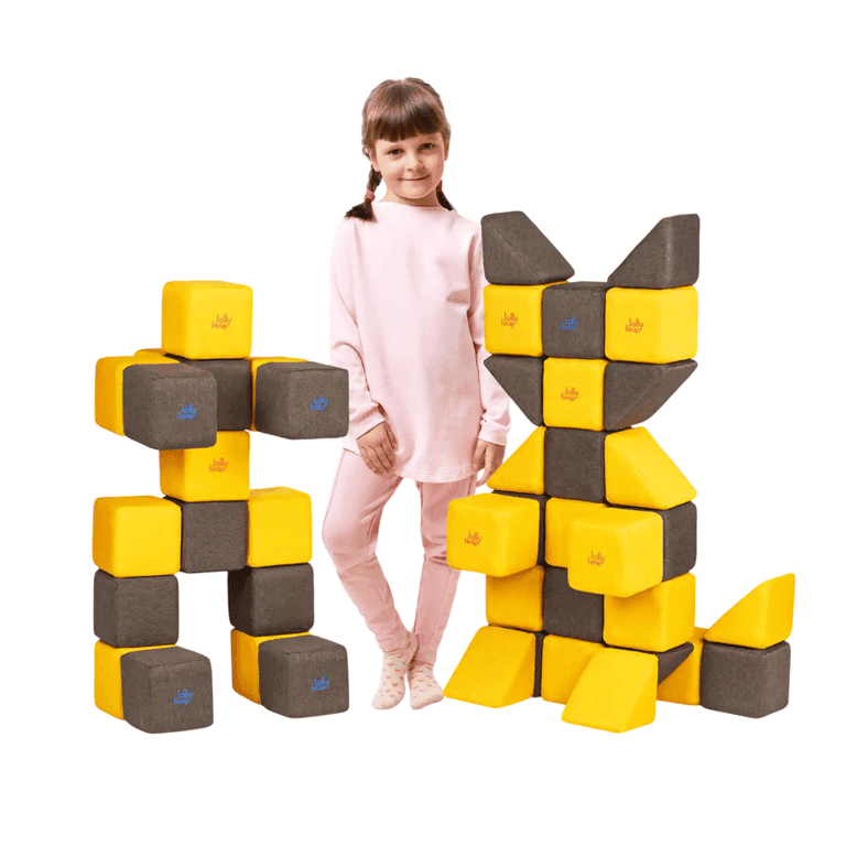 JollyHeap Zachte Magnetische Blokken Medium Set 1622