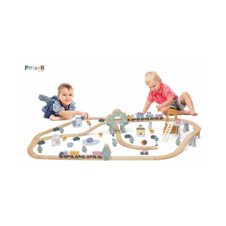 PolarB Treinrailset 90-Delig