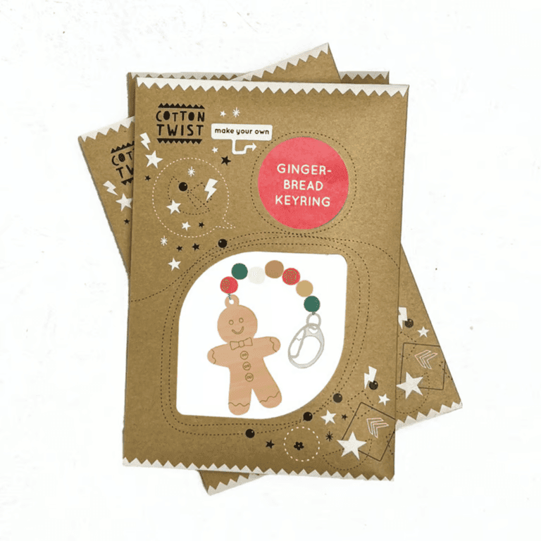 Cotton Twist Maak Je Eigen Gingerbread Sleutelhanger