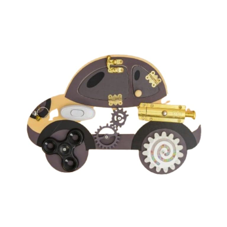 Melli's Kids Houten Auto Activiteitenbord