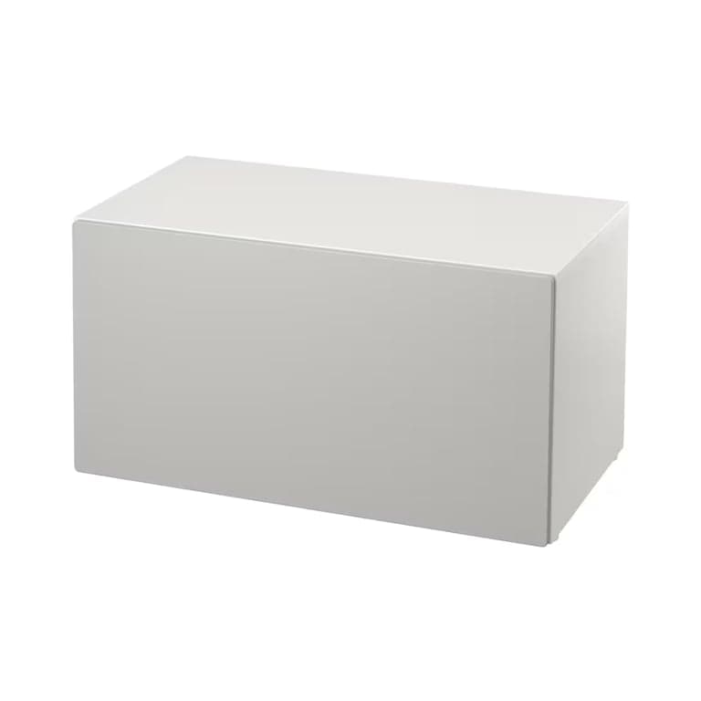 IKEA SMÅSTAD Bank Met Speelgoedopbergvak Wit Grijs