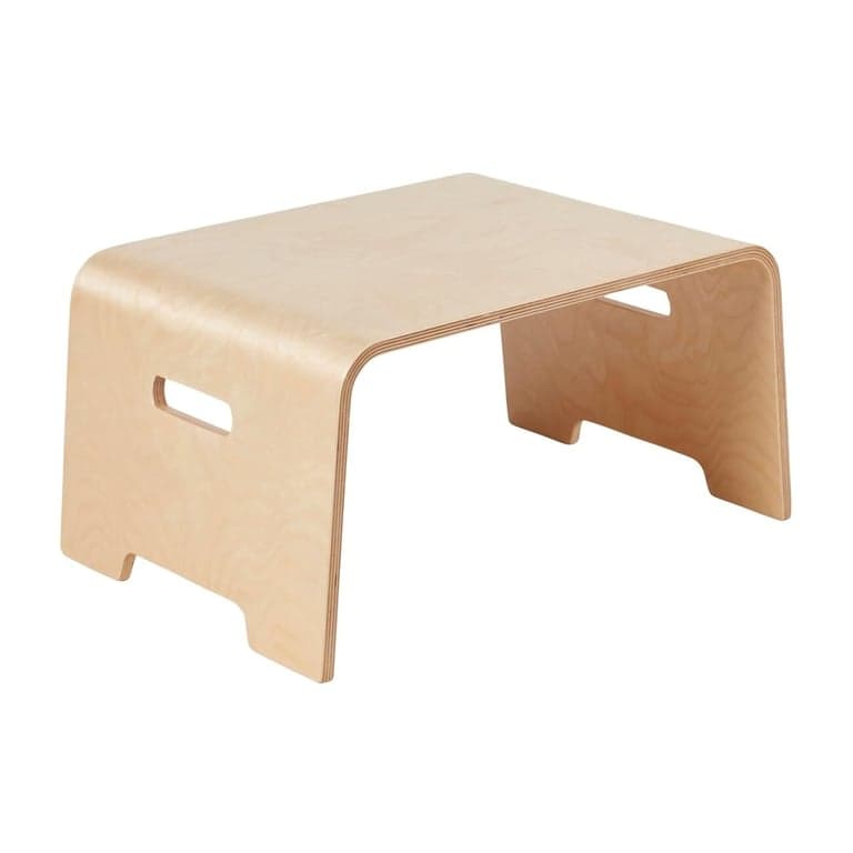 ECR4Kids Peutertafel Lap Desk Met Handgreep Natuurlijk