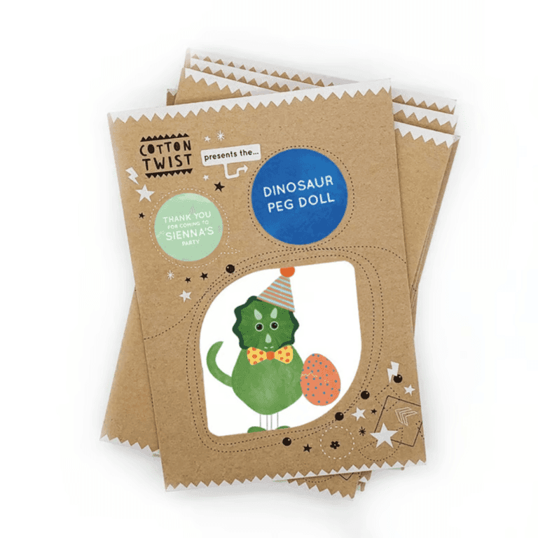 Cotton Twist Maak Je Eigen Pin-pop: Dino