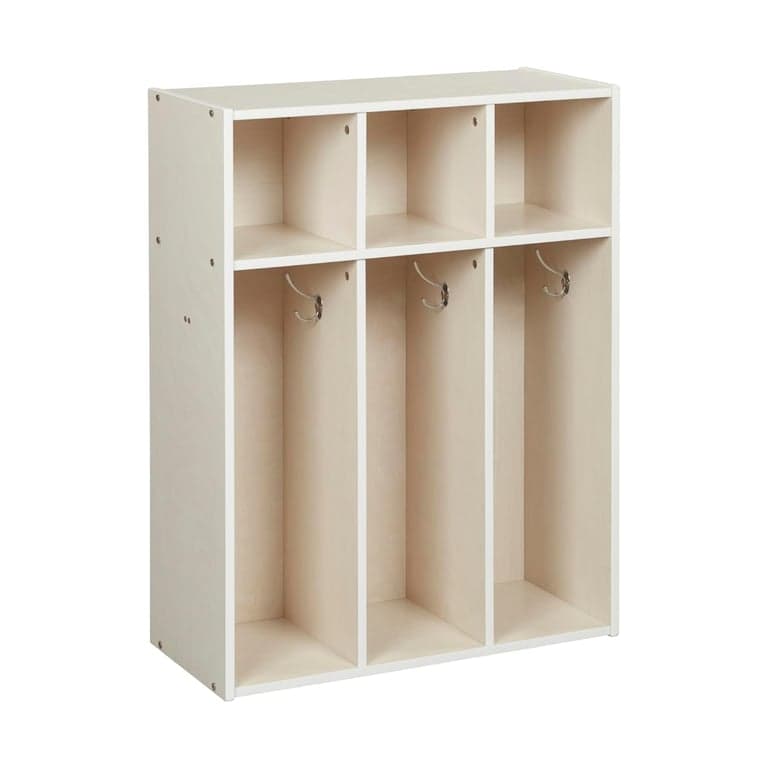 ECR4Kids 3-Delige Peuterjas White Wash
