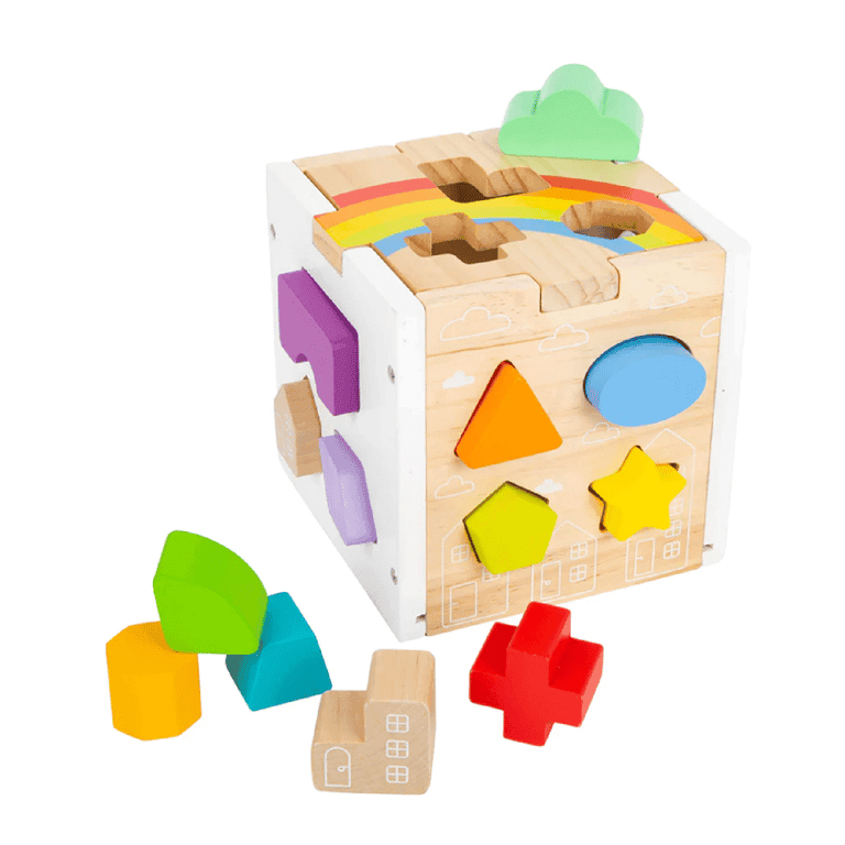 Small Foot Regenboog Kubussen