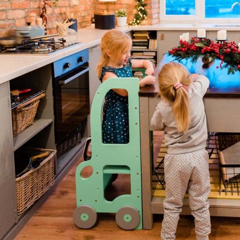 Family SCL Verstelbare Auto Leertoren Groen
