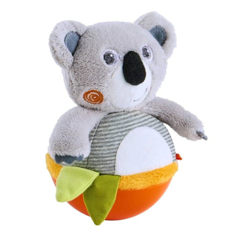 HABA Roly Poly Koala Zacht Wiebelend en Klingelend Babyspeelgoed
