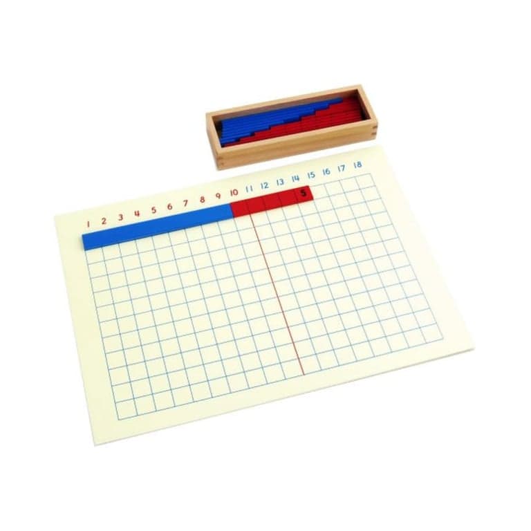 Montessori Outlet Optelstrookjesbord