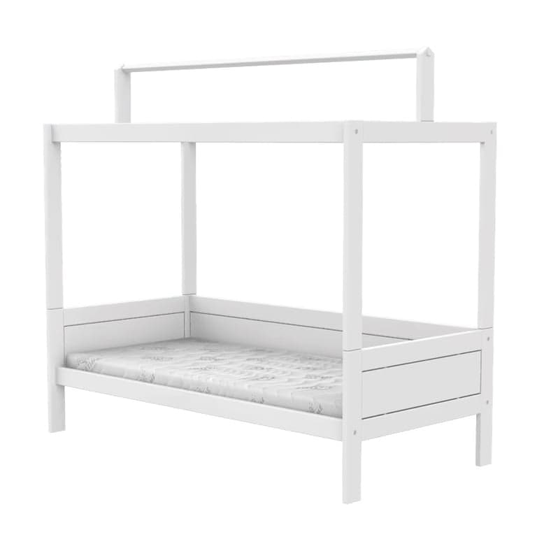 LIFETIME Kidsroom Kinderbed met Bovenbouw Wit Premium