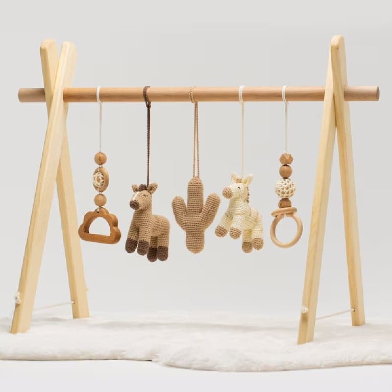 Wonder Pecker Paard Baby Speel Gym Set