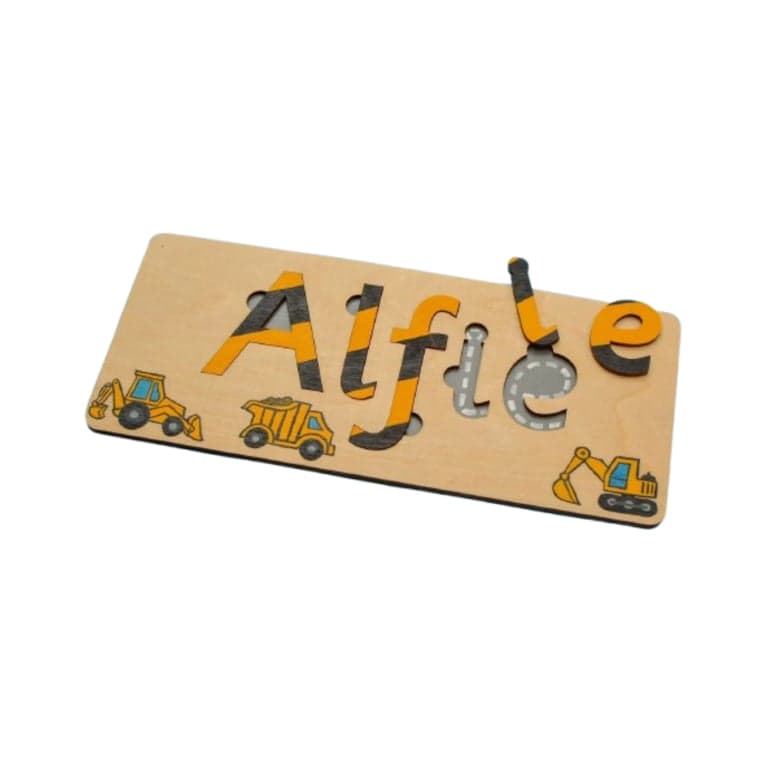 Little Letter Avenue Gepersonaliseerde Naam Puzzel