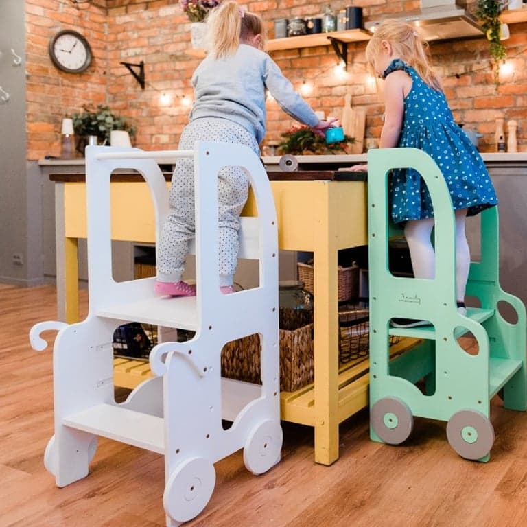 Family SCL Verstelbare Trolley Leertoren Wit