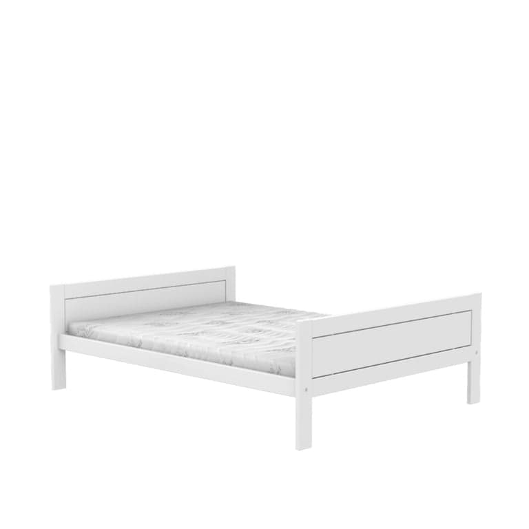LIFETIME Kinderkamer-Eénpersoonsbed 140 x 200 cm Wit Premium