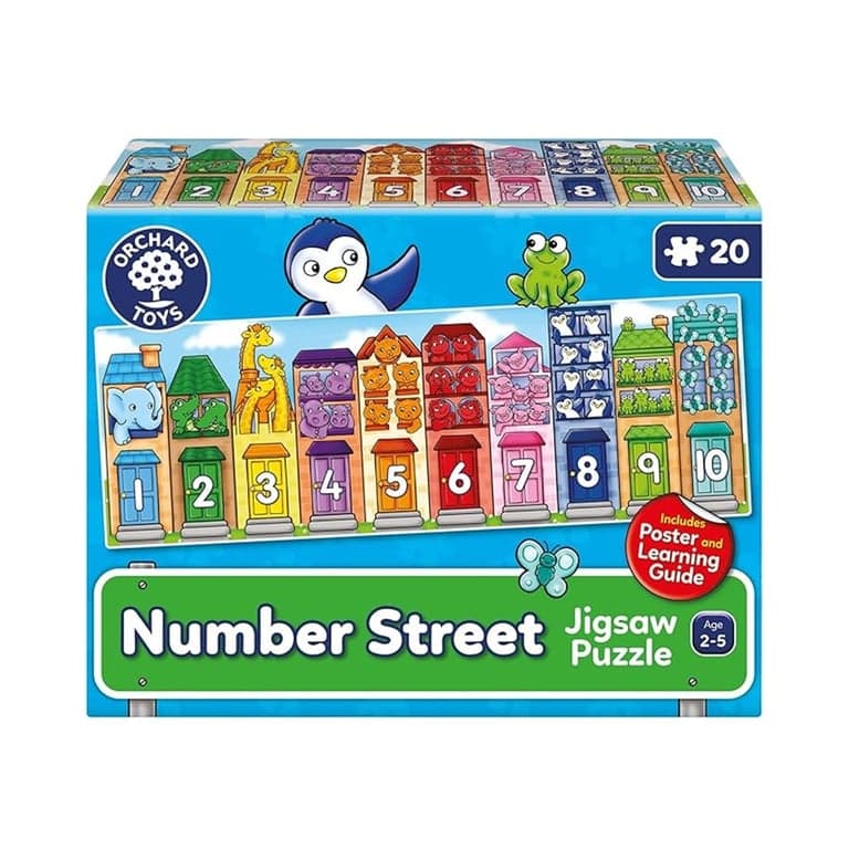 Orchard Toys Nummerstraat Legpuzzel