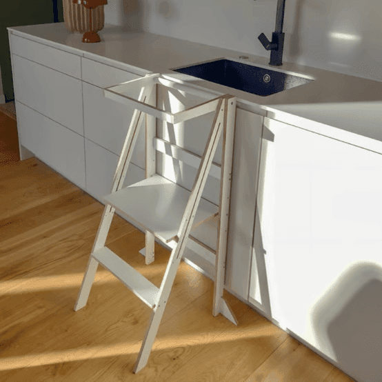Lakaluk Slim Opvouwbare Leertoren Wit