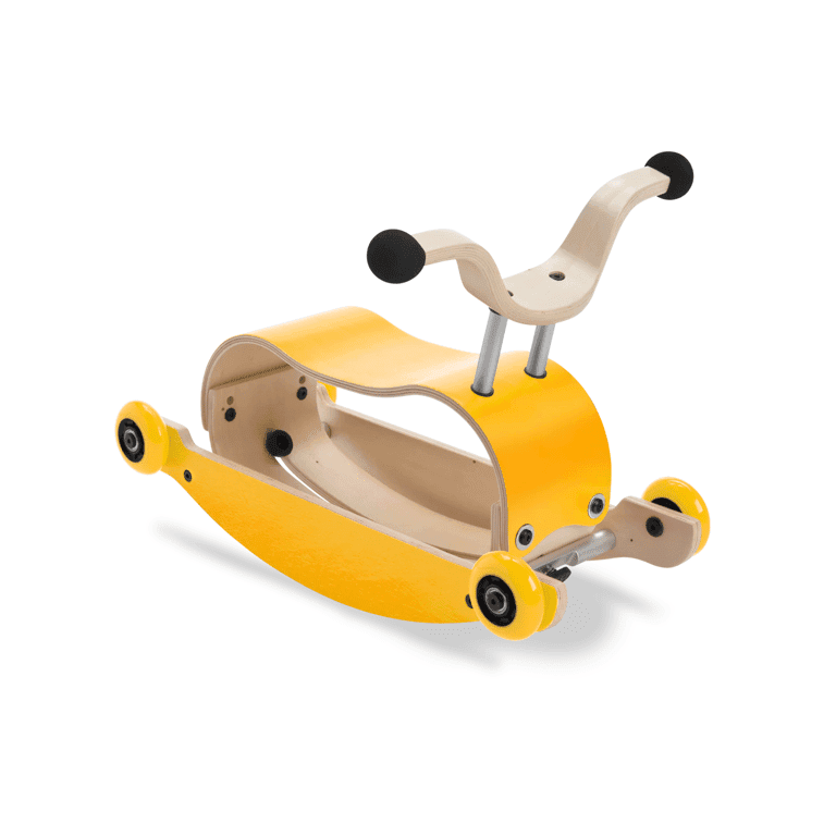 Wishbone Mini-Flip Mix & Combineren Geel