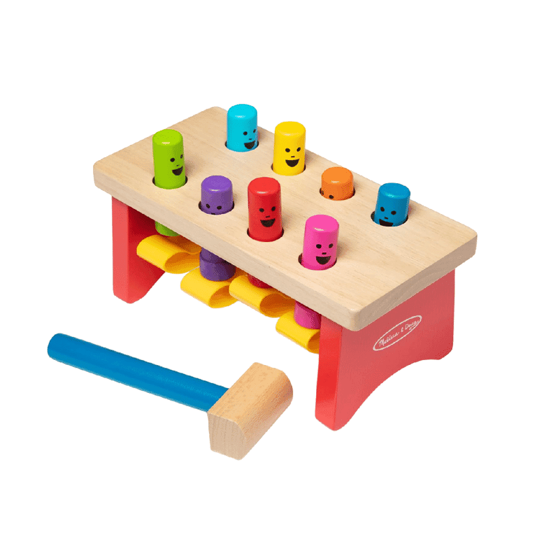 Melissa & Doug Hamer Bank Speelgoed Met Hamer Deluxe