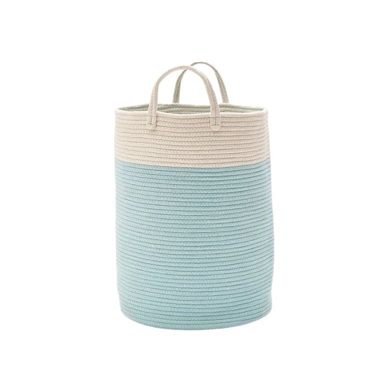 Wonder Space Mand Tweekleurig Groot Blauw