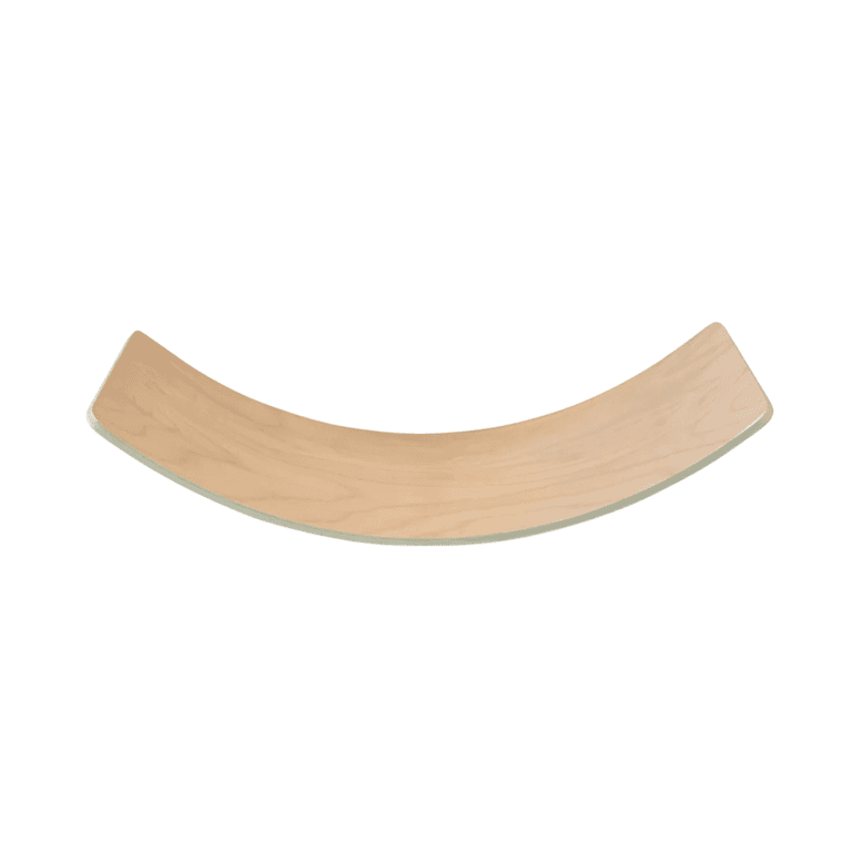 Jindl Balance Board Met Vilt Grijs