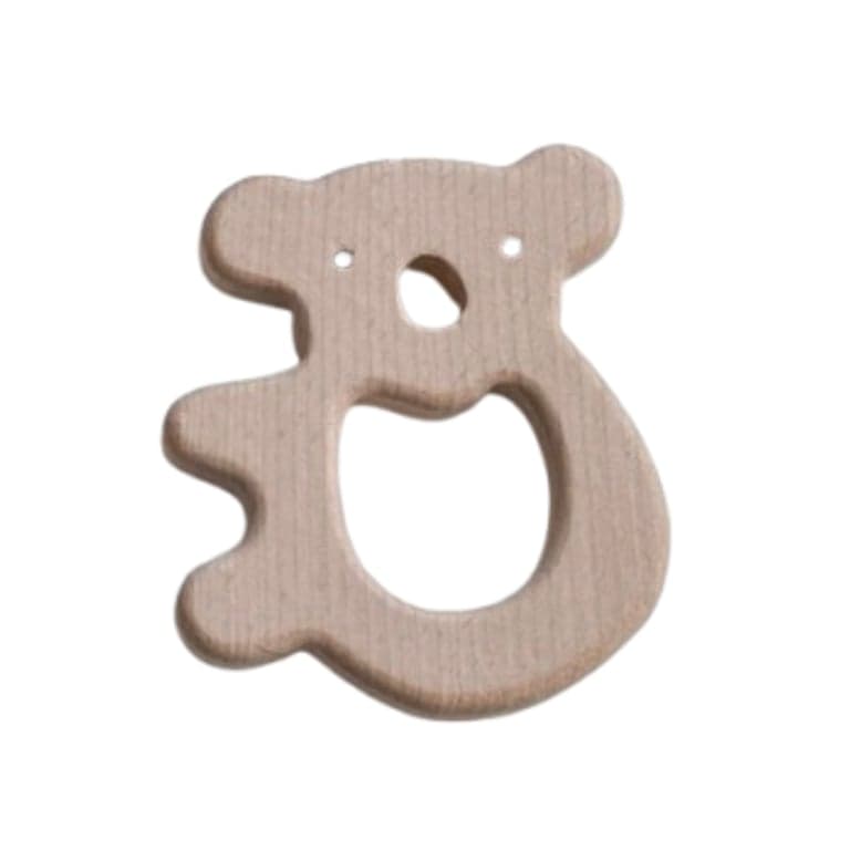 The Humble Arbutus Wooden Teether Koala met Organische Kokosolie-Afwerking