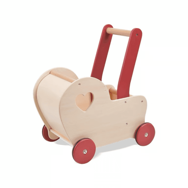 Moover Walker Hart Poppenwagen Naturel (Voor Ervaren Wandelaars 18+ Maanden)