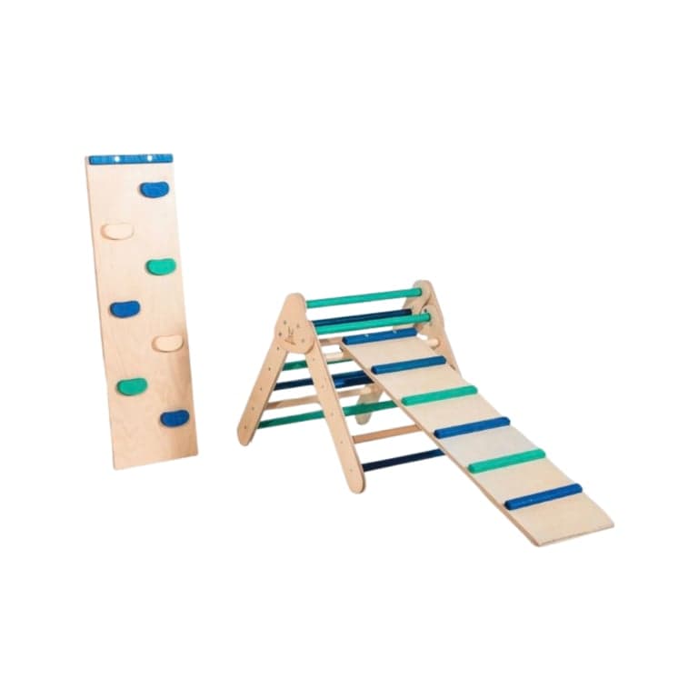 Bunny Hopkins Pikler Driehoek Ocean Explorer Mini Met Ladder en Klimwand