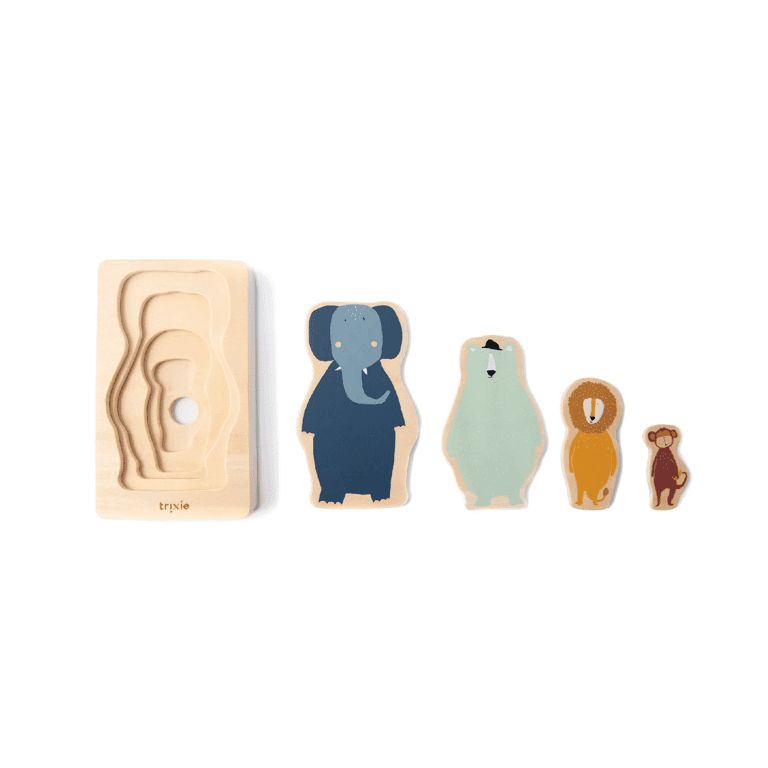 Trixie Houten Lagenpuzzel Dieren