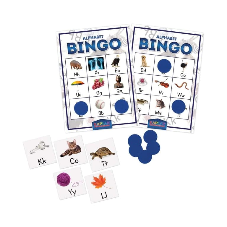 Kaplan Early Learning Alfabet Bingo Spel (Engelstalig)